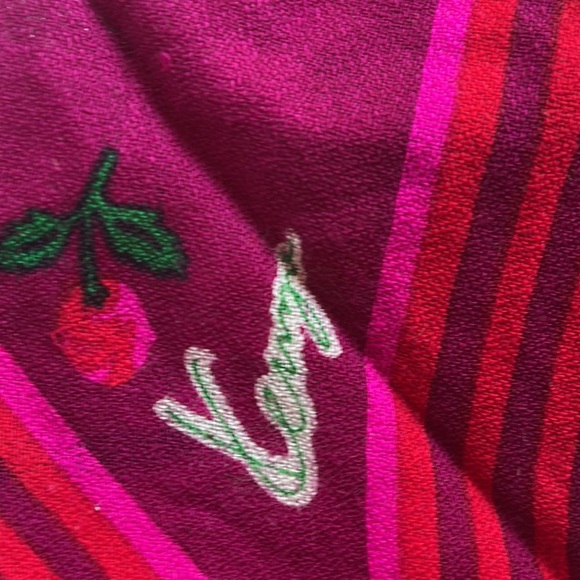 Vtg Kenzo Long Scarf - Picture 14 of 15